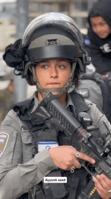 가자지구에 투입된 이스라엘 여군들